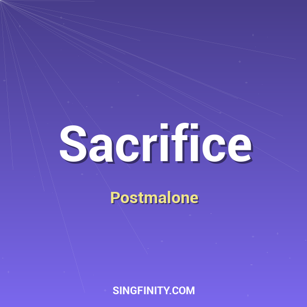 Artwork for Sacrifice