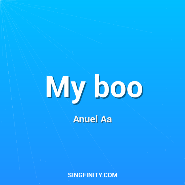 My boo
