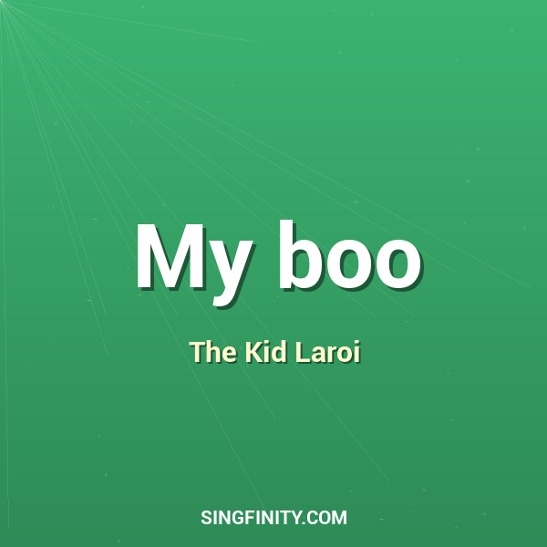 My boo