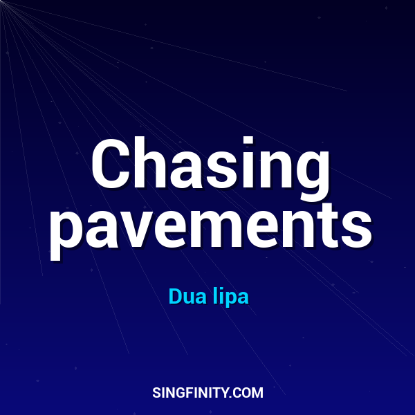 Chasing pavements
