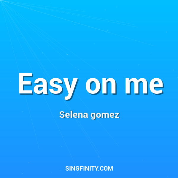 Artwork for Easy on me