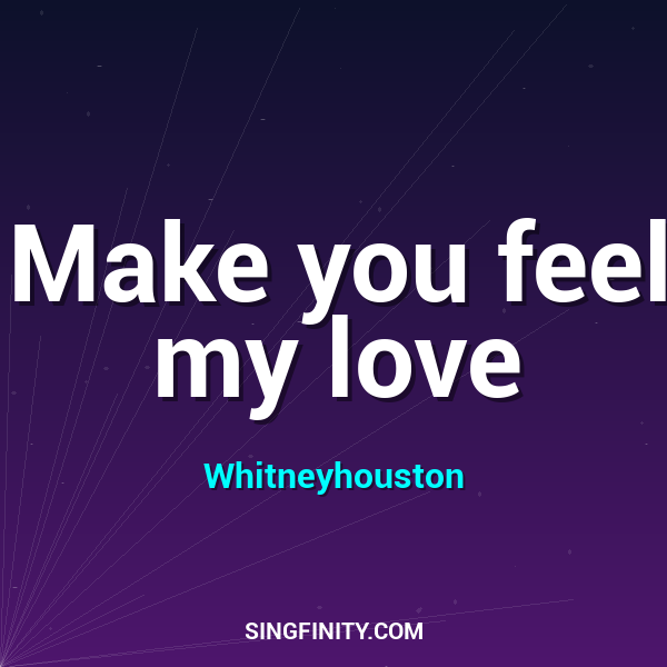 Artwork for Make you feel my love