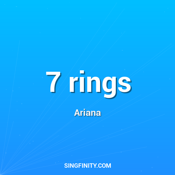 Artwork for 7 rings
