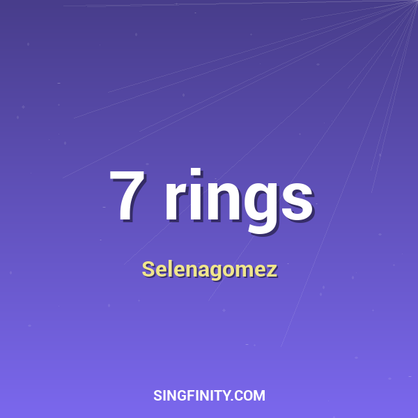 7 rings