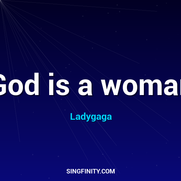 God is a woman