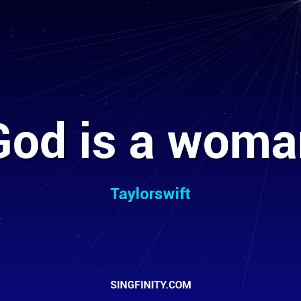 God is a woman