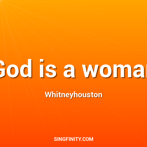 God is a woman