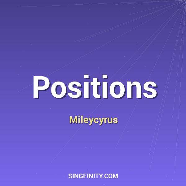 Positions