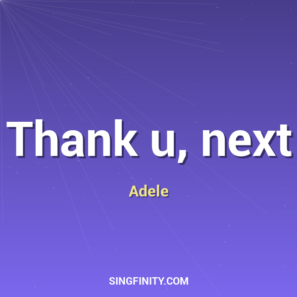 Artwork for Thank u, next