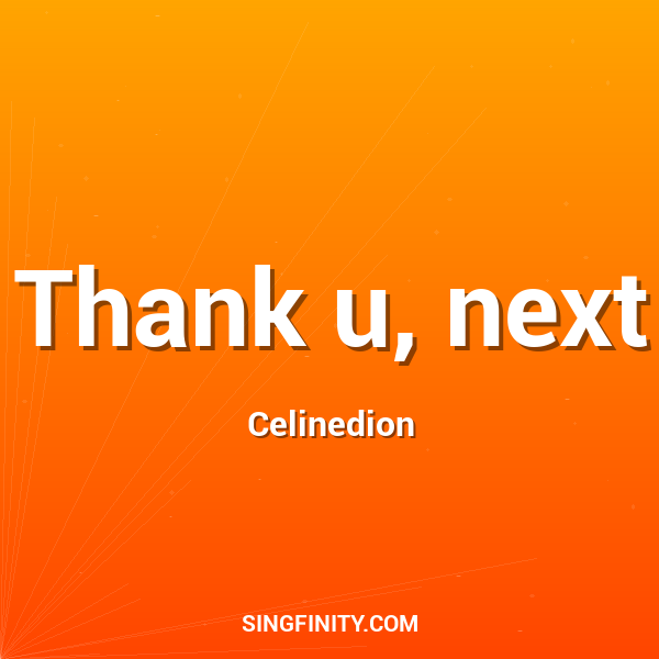 Thank u, next