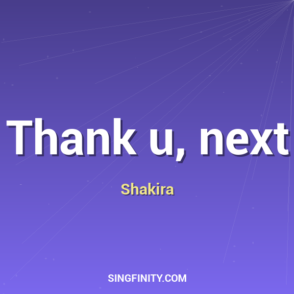 Artwork for Thank u, next