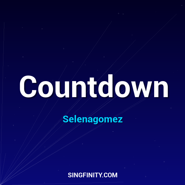 Artwork for Countdown