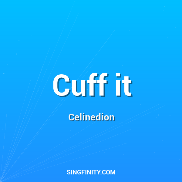 Artwork for Cuff it