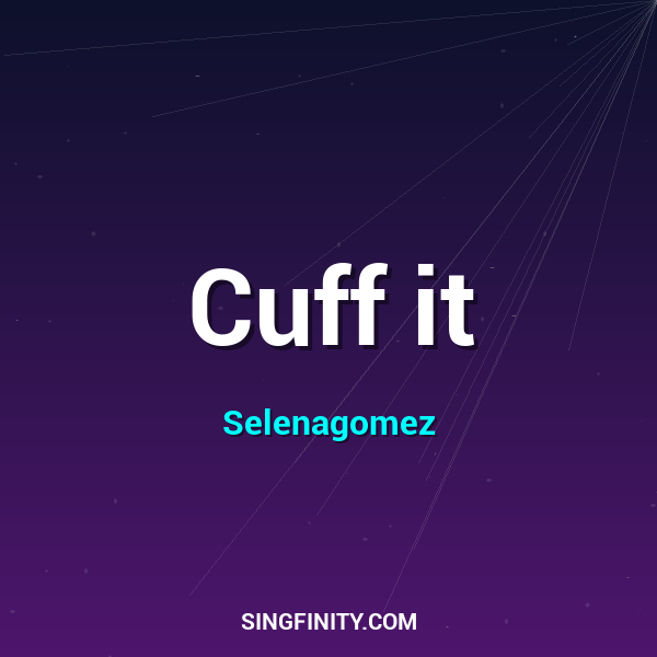 Artwork for Cuff it