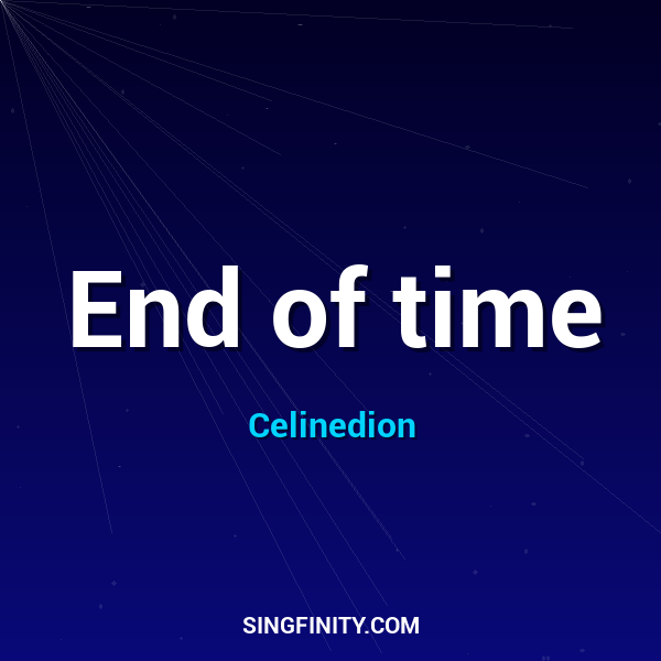 Artwork for End of time