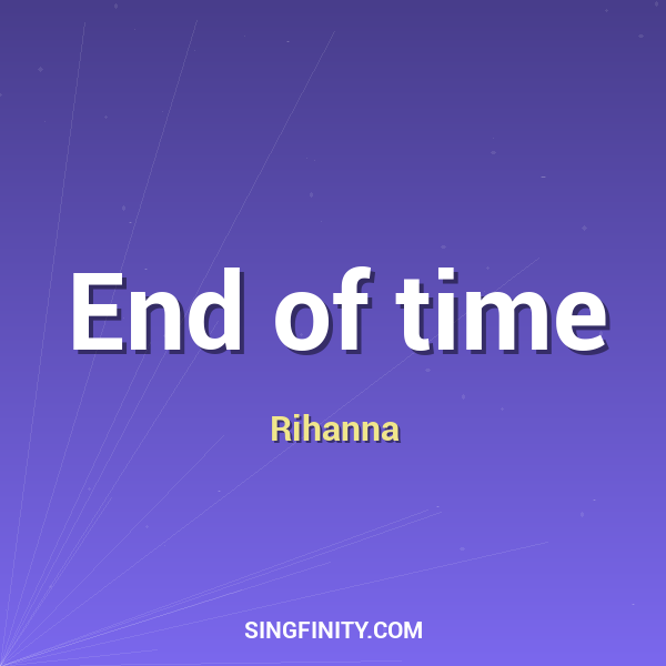 End of time
