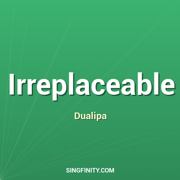 Artwork for Irreplaceable